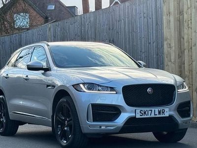 Used Jaguar F-Pace R-Sport 180 HP (132 kW) 2017 Silver SUV