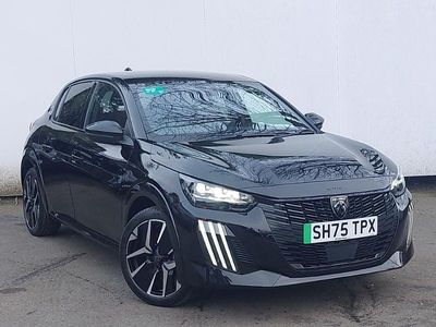 Ny Peugeot e-208 GTi 100 kW (136 HK) 2025 Svart Halvkombi