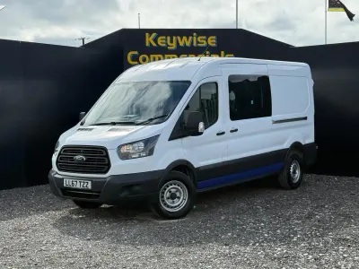 Used Ford Transit 130 HP (95 kW) 2018 White Van