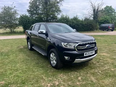 Used Ford Ranger Limited 170 HP (125 kW) 2020 Black Pickup