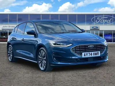 Used Ford Focus Titanium X 2024 Blue Hatchback