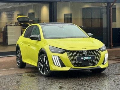 Used Peugeot 208 GTi 2025 Yellow Hatchback