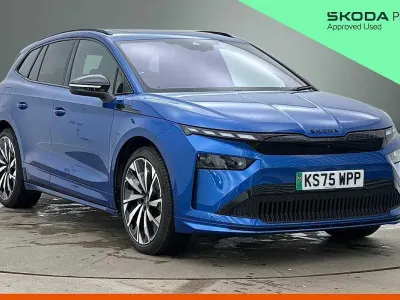 Used Skoda Enyaq iV SportLine 154 kW (210 HP) 2026 Race blue metallic SUV