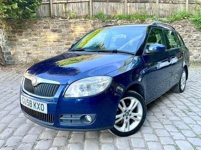 Blue Used 2008 Skoda Fabia Estate | £1,990 (Fair price)