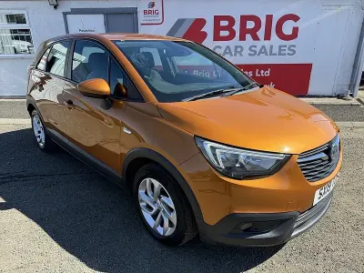 Used Vauxhall Crossland X 83 HP (61 kW) 2019 Orange SUV