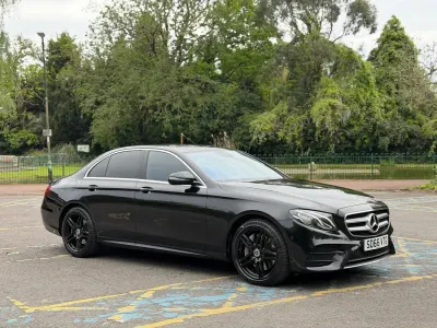 Używany Mercedes E350 AMG line 2016 Czarny Sedan/Limuzyna