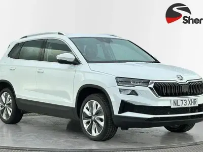 Used Skoda Karoq SE L 150 HP (110 kW) 2023 White SUV