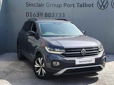 Used VW T-Cross Black Edition 95 HP (69 kW) 2022 Grey SUV