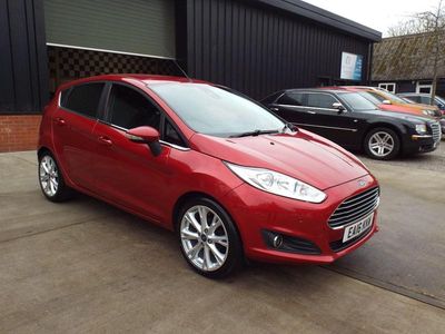 Used Ford Fiesta Titanium X 2016 Red Hatchback