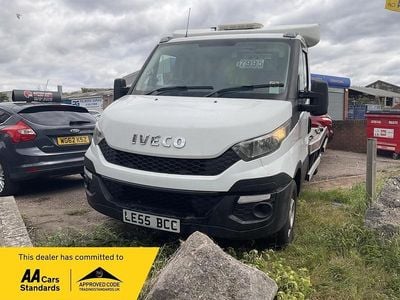 White and blue Used 2015 Iveco Daily Pickup | £5,495