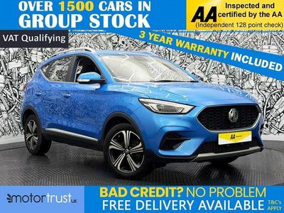 Used MG ZS Excite 106 HP (77 kW) 2023 Blue SUV