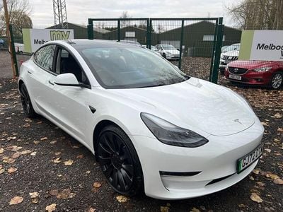 Used Tesla Model 3 Performance 338 kW (460 HP) 2022 White Sedan