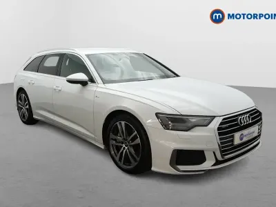 Used Audi A6 S-Line 299 HP (219 kW) 2023 White Estate