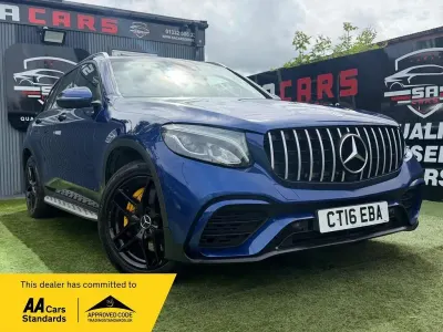 Used Mercedes GLC250 AMG line 2016 Blue SUV