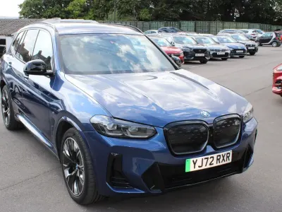 Used BMW iX3 M Sport 210 kW (286 HP) 2022 Blue SUV