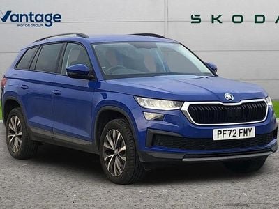 Energy blue Used 2022 Skoda Kodiaq SE Drive SUV | £24,790 (Good price)