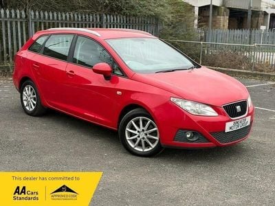 Begagnad Seat Ibiza ST SE 2010 Röd Kombi