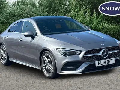 Used Mercedes CLA220 AMG Line Premium Plus 190 HP (139 kW) 2019 Grey Sedan