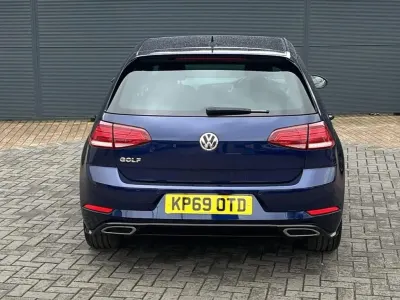 Used VW Golf VII R-line 147 HP (108 kW) 2019 Blue Hatchback