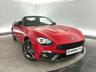Used Abarth 124 Spider 170 HP (125 kW) 2018 Red Cabriolet