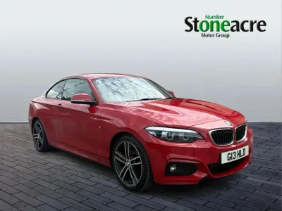 Used BMW 218 M Sport 147 HP (108 kW) 2019 Red Coupe