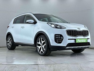 Used Kia Sportage GT-Line 177 HP (130 kW) 2016 White SUV