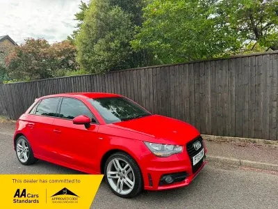 Used Audi A1 S-Line 2013 Red Hatchback