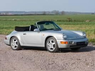 Used Porsche 911 Carrera 4 Cabriolet 250 HP (183 kW) 1990 Silver Cabriolet