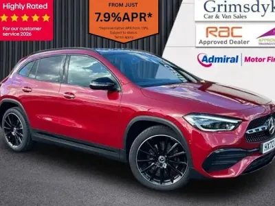 Used Mercedes E250 AMG line 218 HP (160 kW) 2022 Red SUV