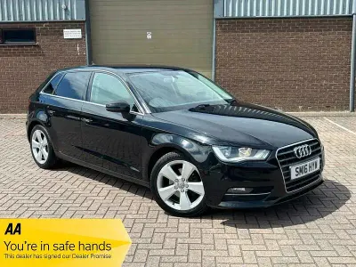 Used Audi A3 Sportback Sport 2016 Black Hatchback
