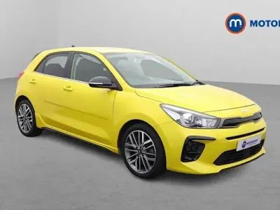 Used Kia Rio GT-Line S 120 HP (88 kW) 2022 Yellow Hatchback