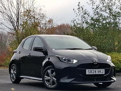 Black Used 2024 Mazda 2 Exclusive-Line Hatchback | £16,198 (Fair price)