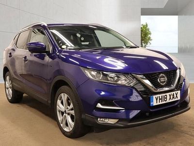 Used Nissan Qashqai N-Connecta 113 HP (83 kW) 2018 Blue SUV