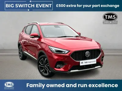 Używany MG ZS Exclusive 106 KM (77 kW) 2023 Czerwony SUV