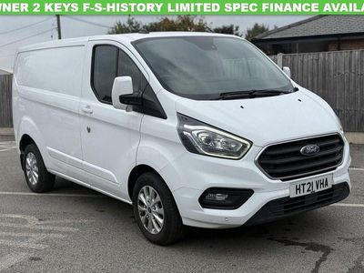 White Used 2021 Ford Transit Custom Limited Van | £10,000 (Super price)