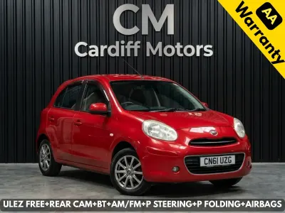 Used Nissan Micra Acenta 2011 Red Hatchback