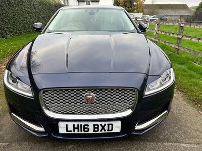 Blue Used 2016 Jaguar XF Portfolio Sedan | £7,000 (A bit pricey)