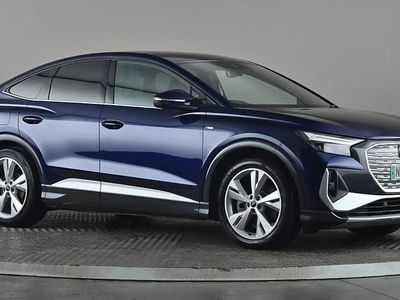 Used Audi Q4 e-tron S-Line 150 kW (204 HP) 2023 Blue SUV
