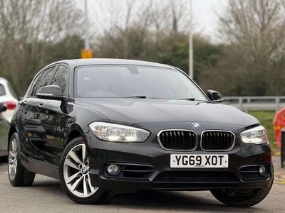 Used BMW 118 Sport Line 2019 Black Hatchback