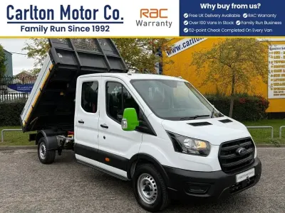 Usado Ford Transit 130 CV (95 kW) 2021 Blanco Descapotable