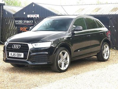 Used Audi Q3 S-line plus 150 HP (110 kW) 2015 Black SUV