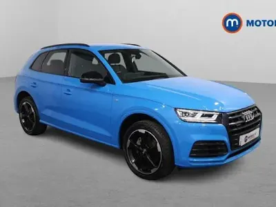Second-hand Audi Q5 Black Edition 190 CP (139 kW) 2020 Albastru SUV
