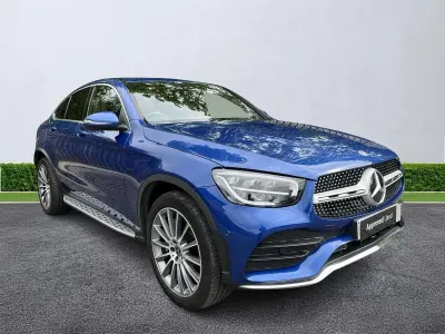 Used Mercedes GLC300e AMG Line Premium 2023 Blue Coupe