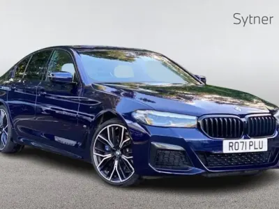 Used BMW 520 M Sport 187 HP (137 kW) 2021 Blue