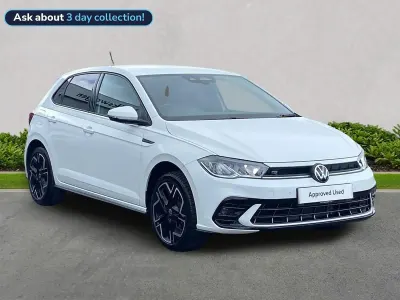New VW Polo R-line 95 HP (69 kW) 2026 White Hatchback