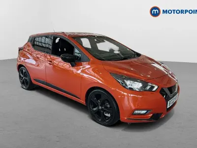 Used Nissan Micra 92 HP (67 kW) 2022 Orange Hatchback