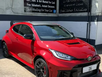 New Toyota Yaris Aero 276 HP (202 kW) 2026 Red Hatchback
