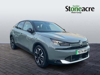 Begagnad Citroën e-C4 114 kW (156 HK) 2025 Grå Halvkombi