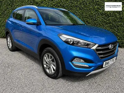 Used Hyundai Tucson SE 132 HP (97 kW) 2017 Blue SUV