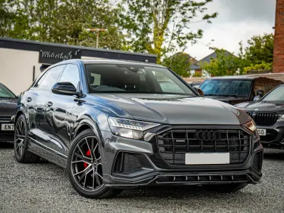 Used Audi Q8 Black Edition 340 HP (250 kW) 2021 Grey SUV